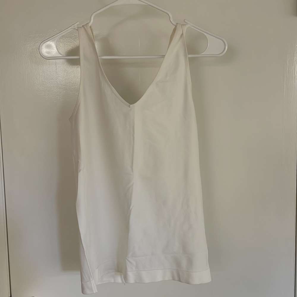 Black & white tank tops